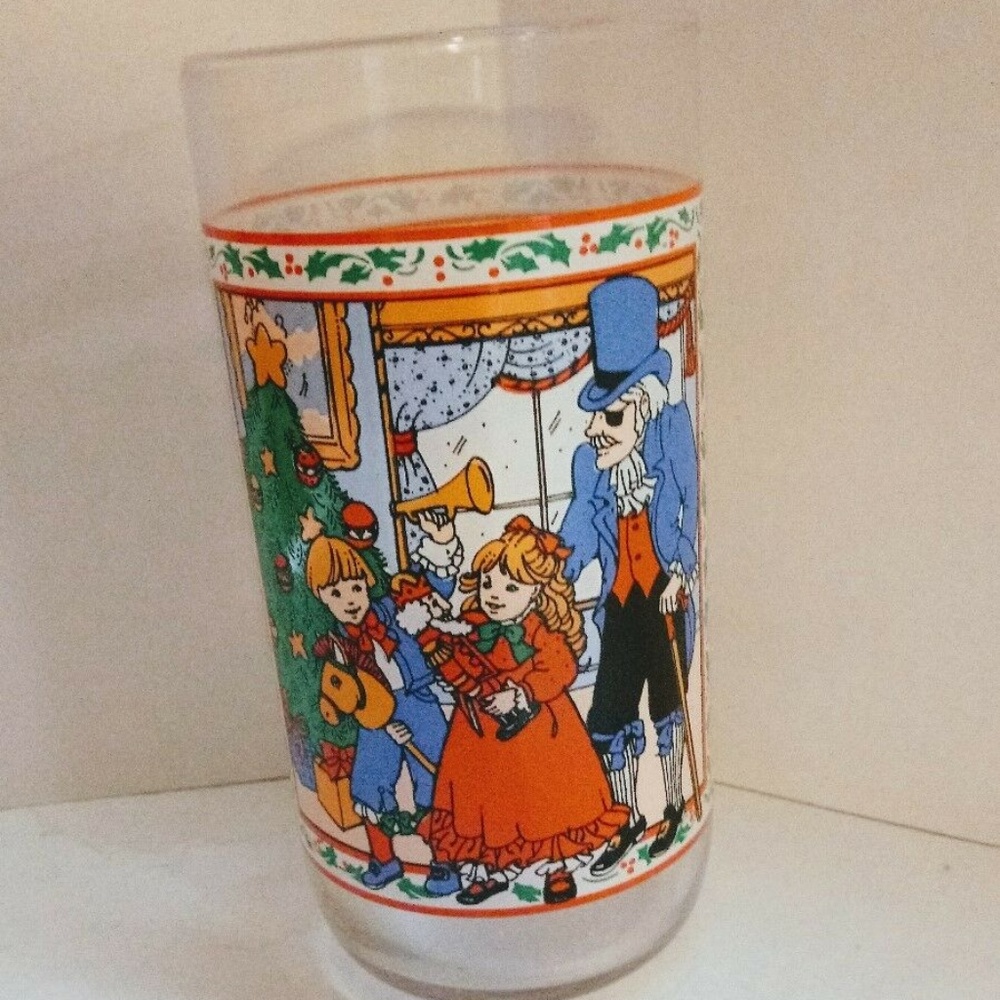 McDonald's 1990 Nutcracker Christmas Glass "Marie"